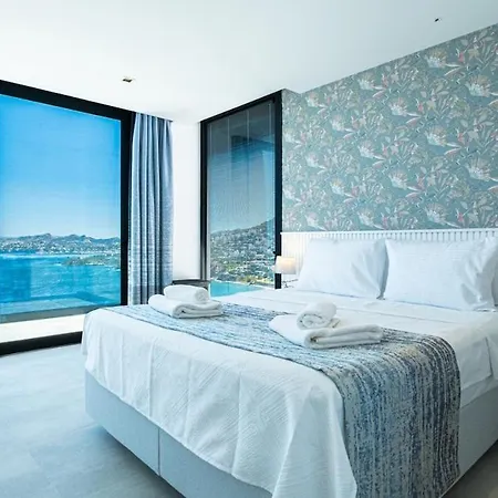 Ella Sea View Yalikavak Shared Pool ヴィラ *